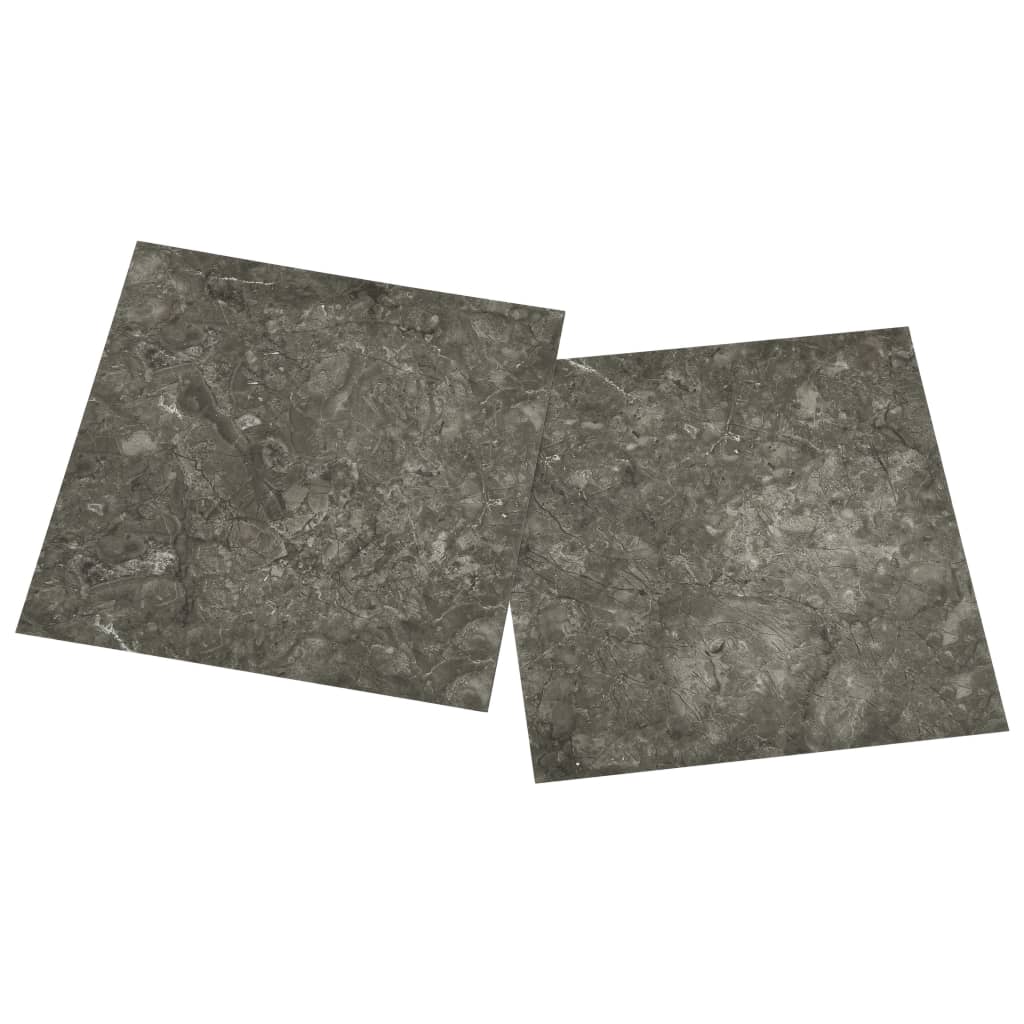 vidaXL Δάπεδο Αυτοκόλλητο Γκρι 20 τεμ. 1,86 μ² από PVC