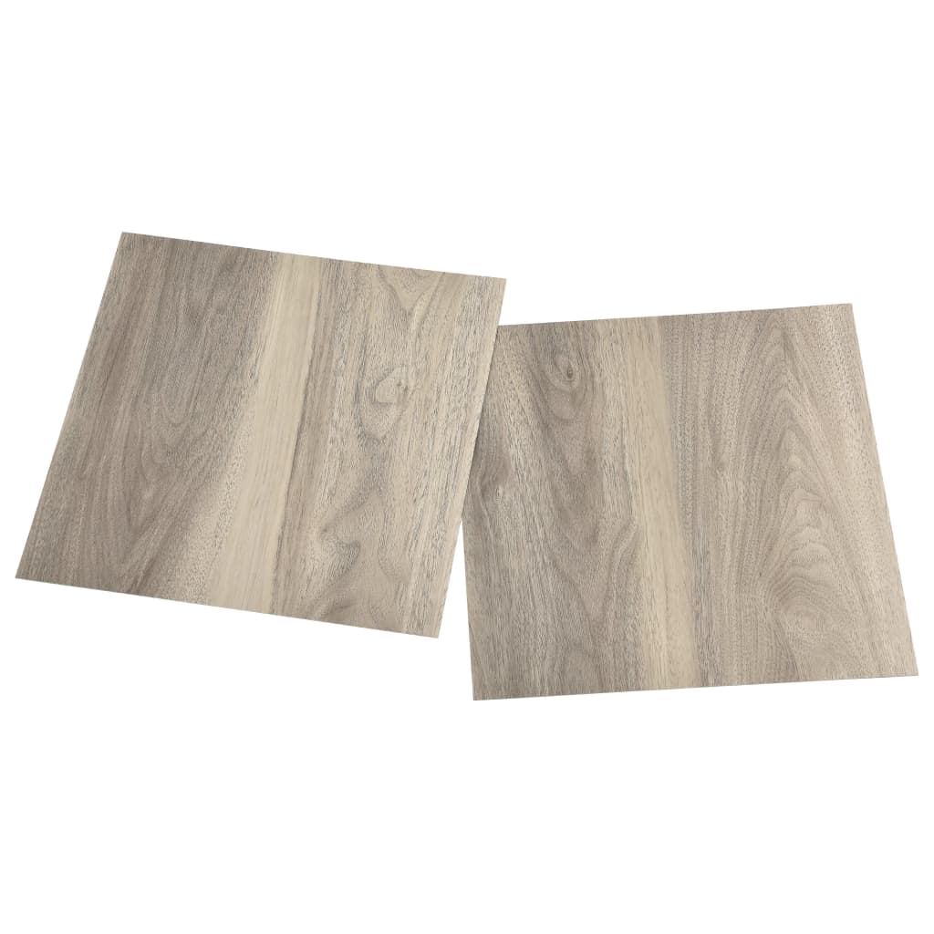 vidaXL Δάπεδο Αυτοκόλλητο Taupe 20 τεμ. 1,86 μ² από PVC