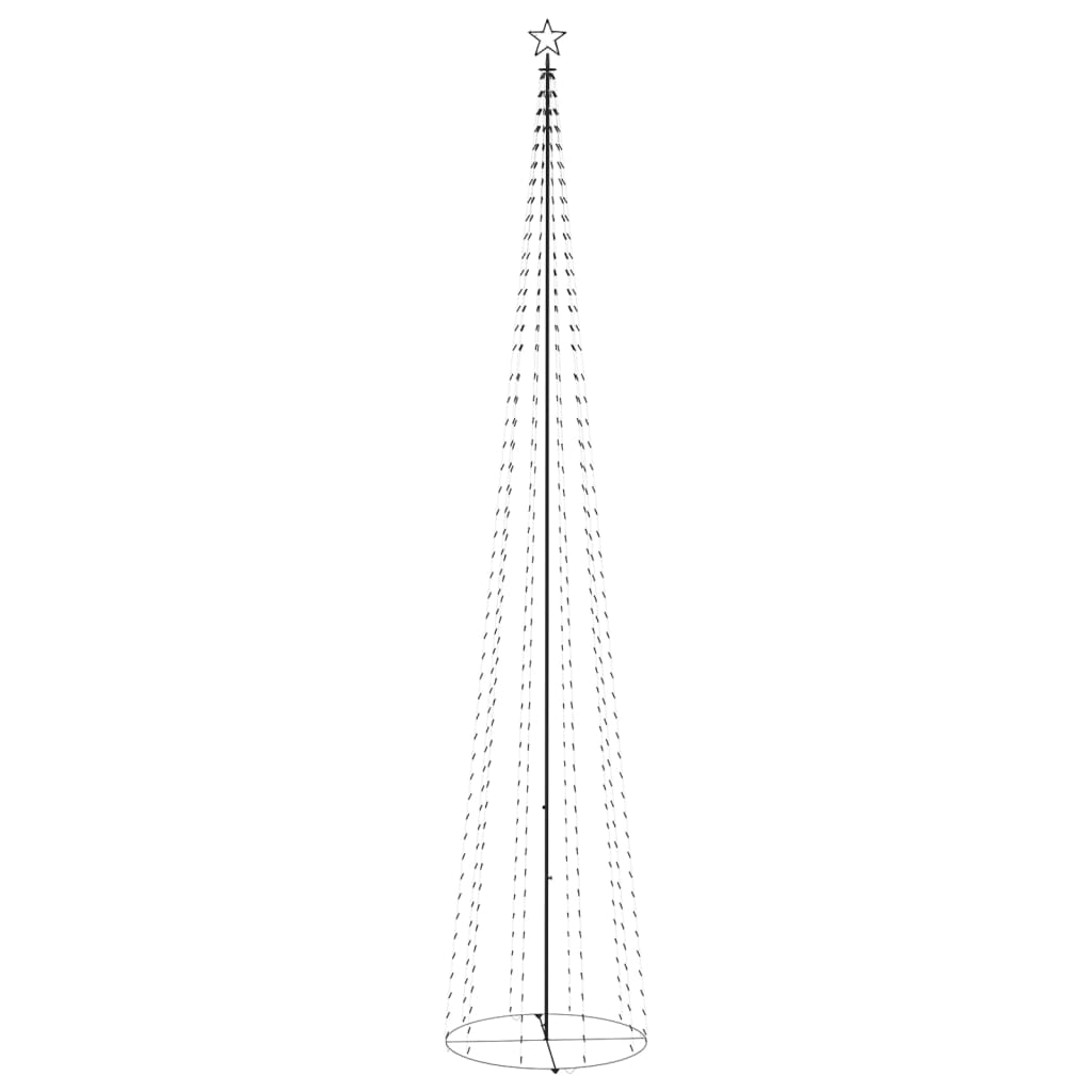 vidaXL Δέντρο από Φωτάκια 752 LED Μπλε 160 x 500 εκ.