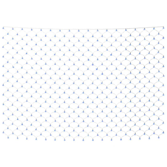 vidaXL Χριστουγεν. Φωτάκια Δίχτυ Γαλάζια Εσ./Εξ Χώρου 3 x 2 μ. 204 LED
