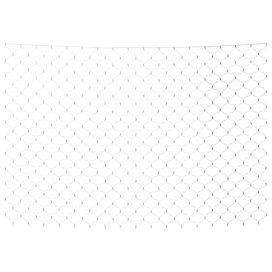 vidaXL Χριστουγεννιάτικα Φωτάκια Δίχτυ Λευκά Εσ/Εξ. Χώρου 4x4μ 544 LED