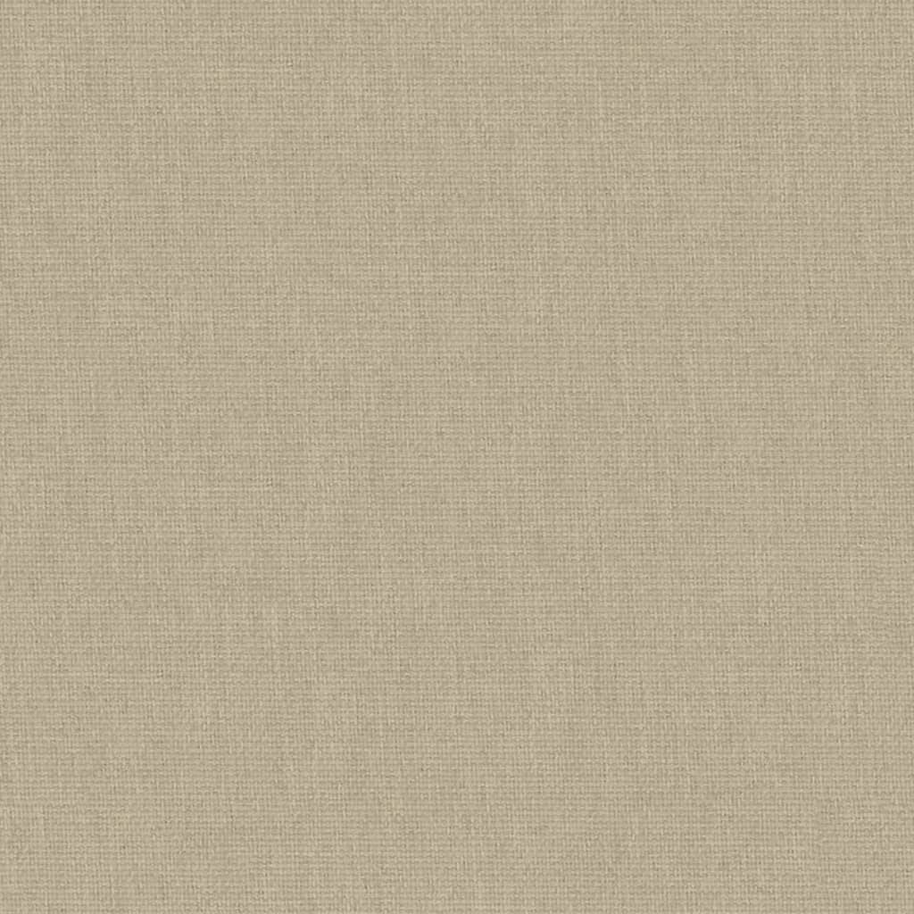 vidaXL Λίκνο Βρεφικό Taupe από Λινό Ύφασμα με Στρώμα