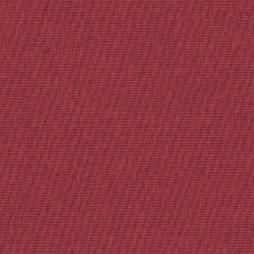 vidaXL Λίκνο Βρεφικό Κόκκινο από Λινό Ύφασμα με Στρώμα