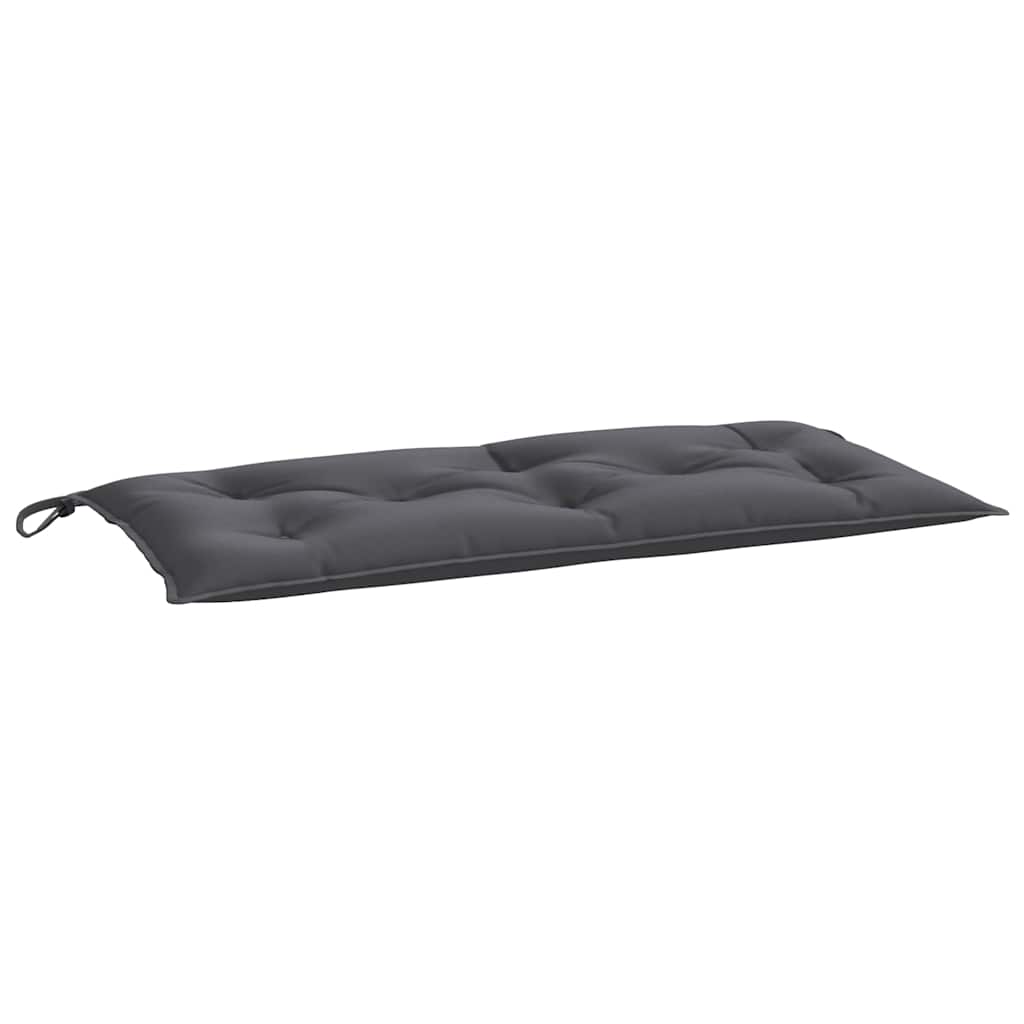 vidaXL Μαξιλάρι Πάγκου Κήπου Ανθρακί 110x50x7 εκ. Ύφασμα Oxford