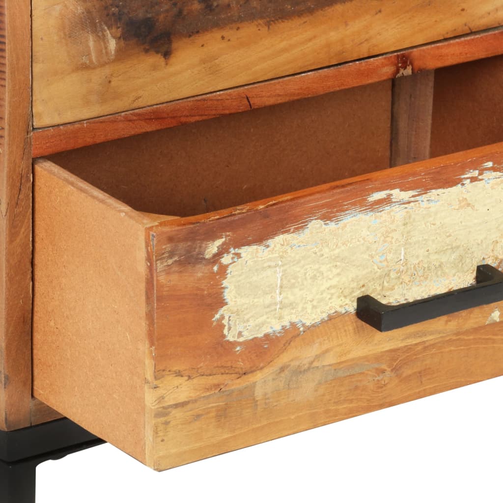 vidaXL Ντουλάπι με Συρτάρια 88 x 30 x 73 εκ. από Μασίφ Ανακυλωμένο Ξύλο
