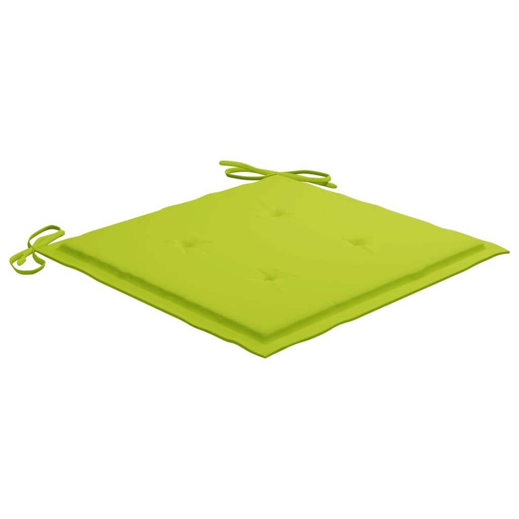 vidaXL Καρέκλες Κήπου 6 Τεμαχίων από Μασίφ Ξύλο Teak με Μαξιλάρια