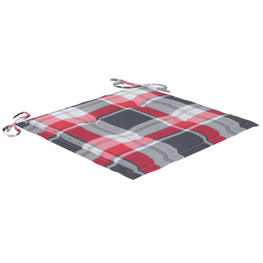 vidaXL Καρέκλες Κήπου 6 τεμ. από Μασίφ Ξύλο Teak με Μαξιλάρια