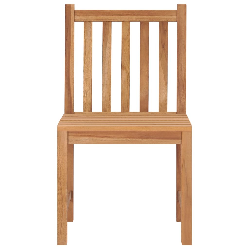 vidaXL Καρέκλες Κήπου 8 Τεμαχίων από Μασίφ Ξύλο Teak με Μαξιλάρια