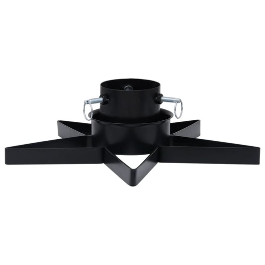 vidaXL Βάση Χριστουγεννιάτικου Δέντρου Μαύρη 47 x 47 x 13,5 εκ.