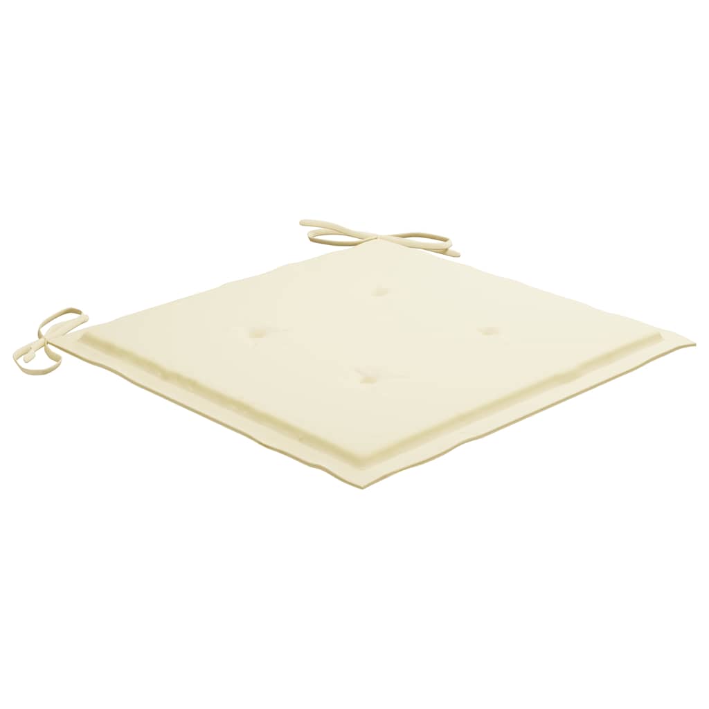 vidaXL Καρέκλες Κήπου Πτυσσόμενες 8 τεμ Μασίφ Ξύλο Ακακίας & Μαξιλάρια