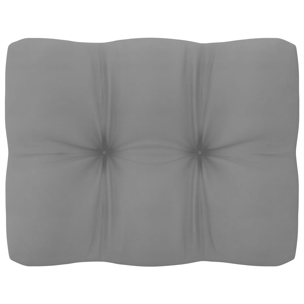 vidaXL Σαλόνι Κήπου Σετ 6 Τεμαχίων από Μασίφ Ξύλο Πεύκου με Μαξιλάρια