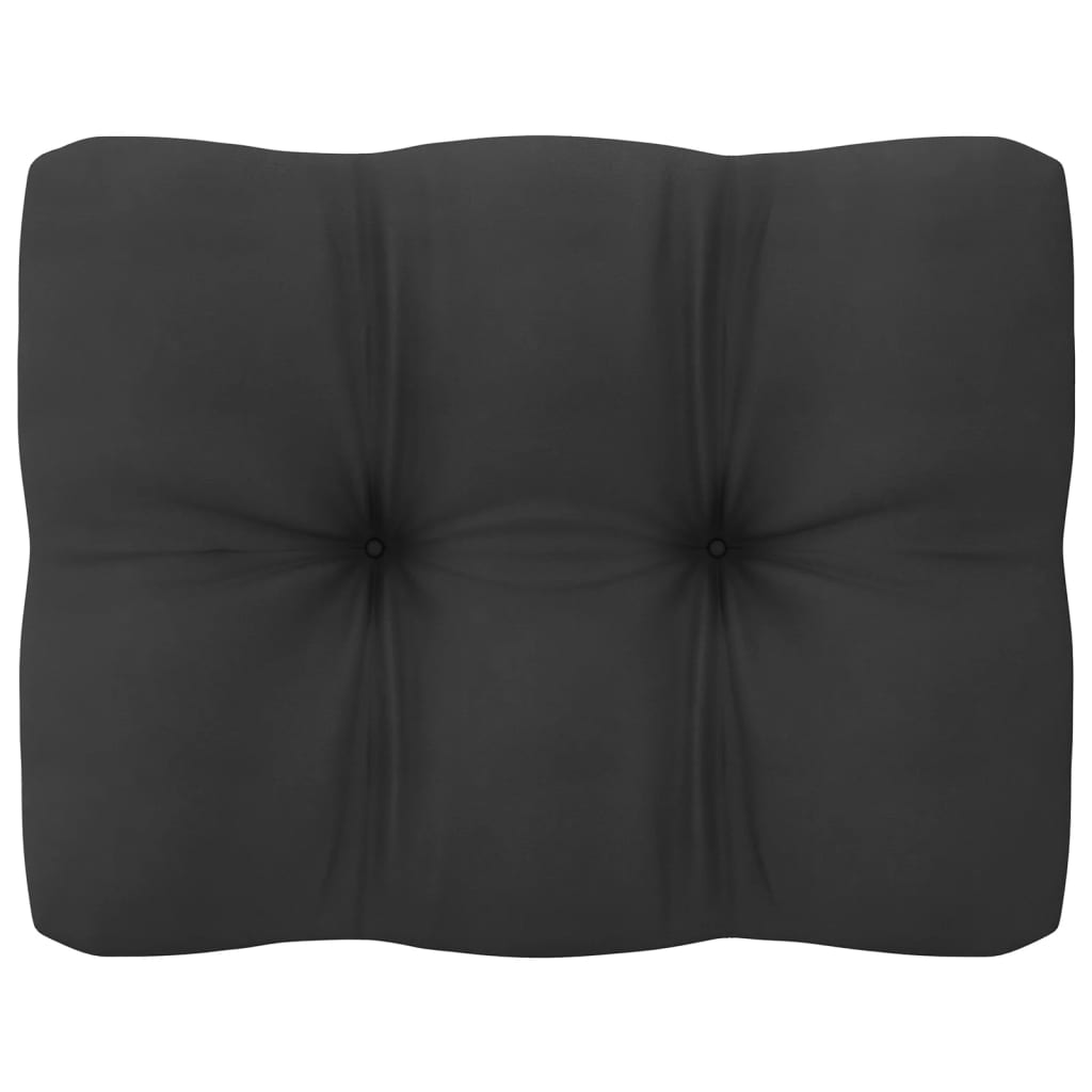 vidaXL Σαλόνι Κήπου 7 τεμ. Λευκό από Μασίφ Ξύλο Πεύκου με Μαξιλάρια