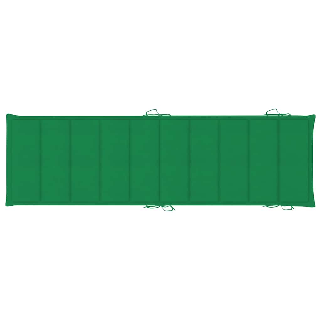 vidaXL Ξαπλώστρες 2 τεμ. από Μασίφ Ξύλο Ακακίας με Μαξιλάρια