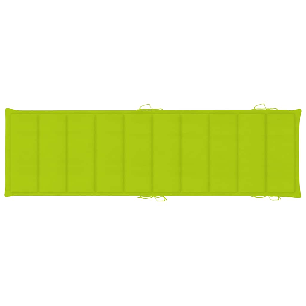 vidaXL Ξαπλώστρες 2 τεμ. από Μασίφ Ξύλο Ακακίας με Μαξιλάρια