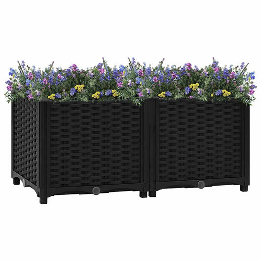 vidaXL Ζαρντινιέρα 80 x 40 x 38 εκ. από Πολυπροπυλένιο