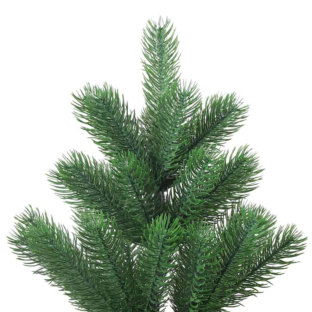 vidaXL Χριστουγ. Δέντρο Έλατο Nordmann LED/Μπάλες Πράσινο 180 εκ.