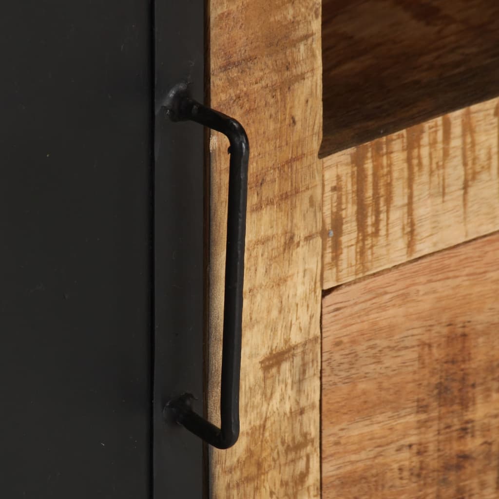 vidaXL Έπιπλο Τηλεόρασης 110 x 31 x 46 εκ. από Ακατέργαστο Ξύλο Μάνγκο