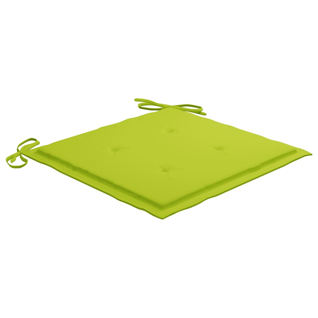 vidaXL Καρέκλες Τραπεζαρίας Εξ. Χώρου 6 τεμ. Ξύλο Ακακίας με Μαξιλάρια