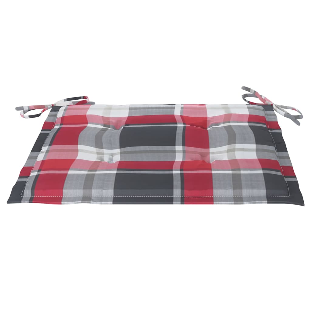 vidaXL Καρέκλες Κήπου 6 τεμ. από Μασίφ Ξύλο Teak με Μαξιλάρια