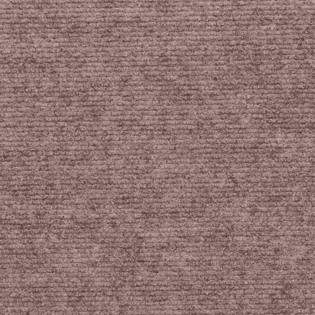 vidaXL Πατάκια Σκαλιών Αυτοκόλλητα 15 τεμ. Ανοιχτό Καφέ Ορθογώνια 60x25 εκ.