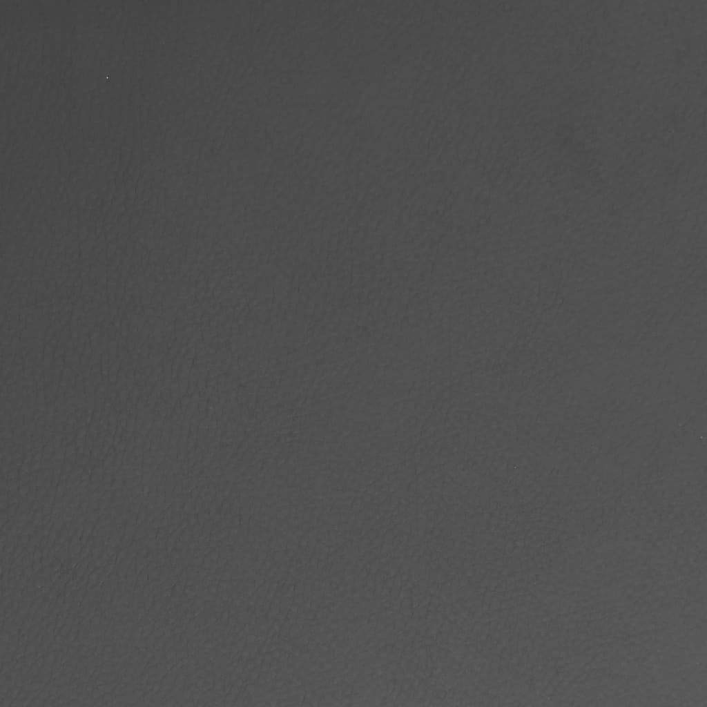 vidaXL Σκαμπό Μπαρ Γκρι από Συνθετικό Δέρμα