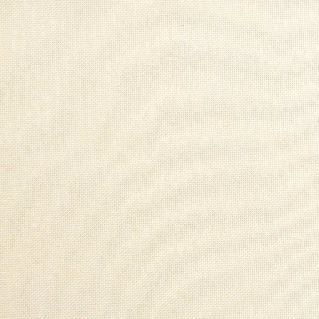 vidaXL Σκαμπό Μπαρ Κρεμ Υφασμάτινο