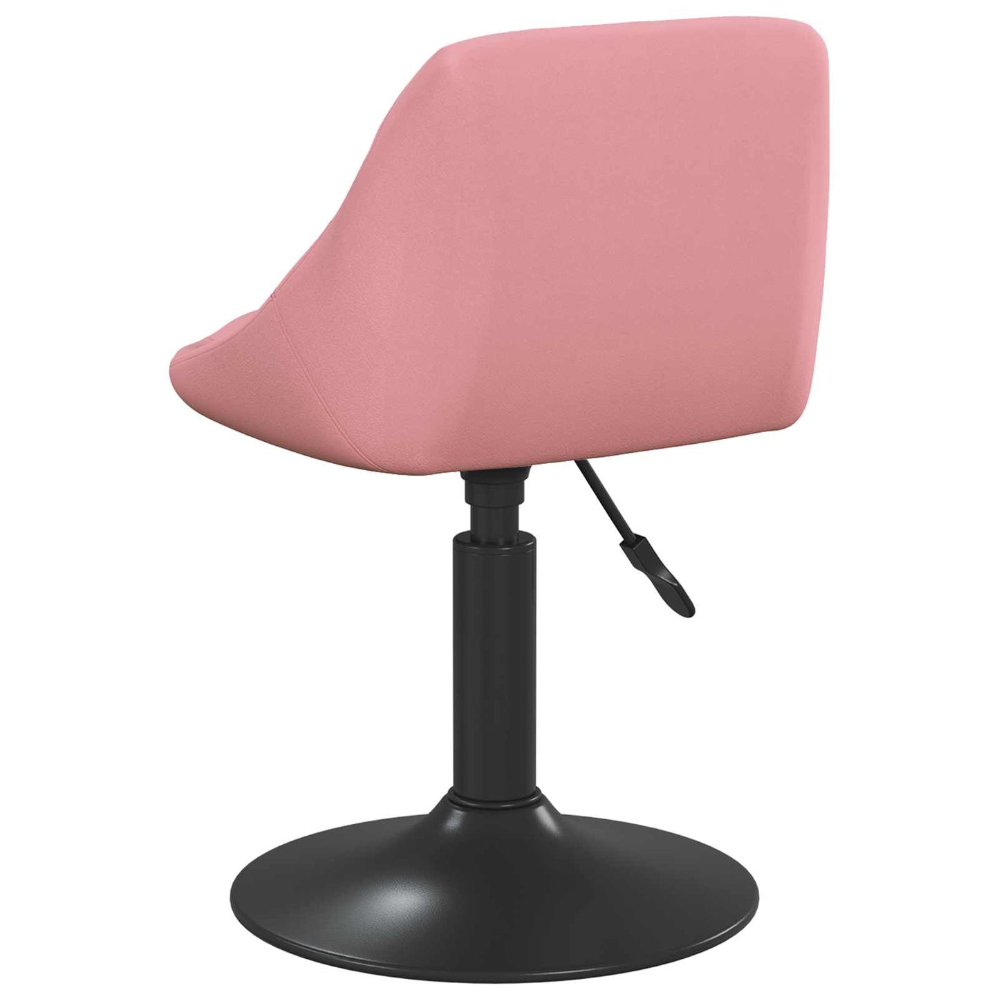 vidaXL Μπαρ σκαμπό Ροζ 46 x 44 x (62.5-77.5) εκ. Τεχνητό δέρμα