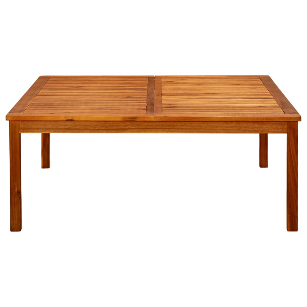 vidaXL Τραπεζάκι Σαλονιού Κήπου 110 x 110 x 45 εκ. Μασίφ Ξύλο Ακακίας