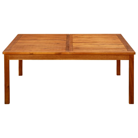 vidaXL Τραπεζάκι Σαλονιού Κήπου 110 x 110 x 45 εκ. Μασίφ Ξύλο Ακακίας
