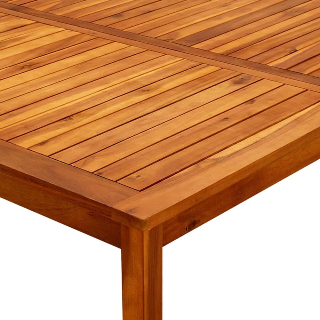 vidaXL Τραπεζάκι Σαλονιού Κήπου 110 x 110 x 45 εκ. Μασίφ Ξύλο Ακακίας