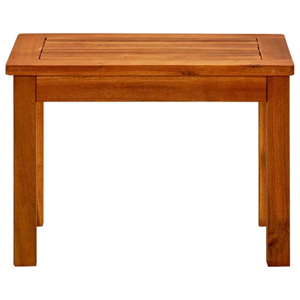 vidaXL Τραπεζάκι Σαλονιού Κήπου 50 x 35 x 36 εκ. Μασίφ Ξύλο Ακακίας