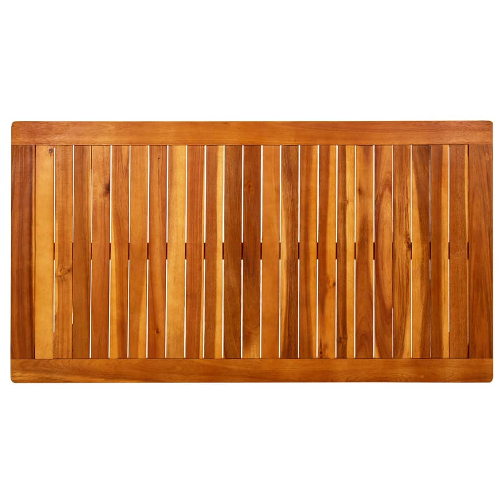 vidaXL Τραπεζάκι Σαλονιού Κήπου 110 x 60 x 45 εκ. Μασίφ Ξύλο Ακακίας