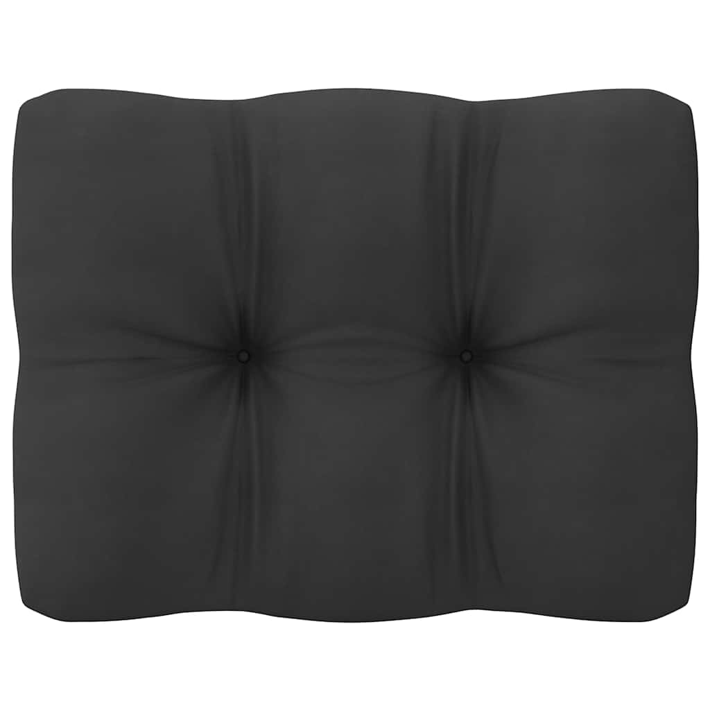 vidaXL Καναπέδες Κήπου Μεσαίοι 2 τεμ. Μασίφ Ξύλο Πεύκου με Μαξιλάρια