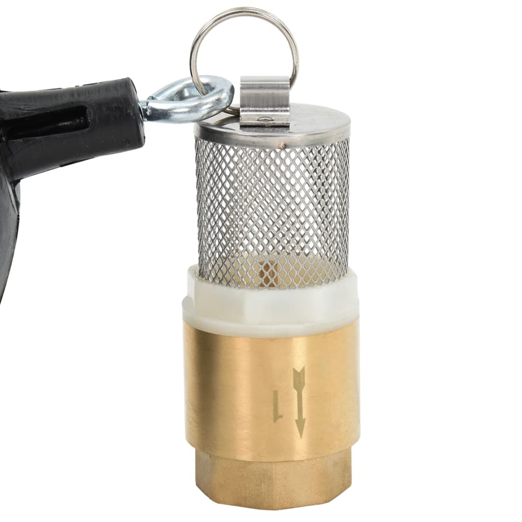 vidaXL Σωλήνας Αναρρόφησης Ορειχ. Συνδέσεις Πράσινος 7 μ/1,1" PVC