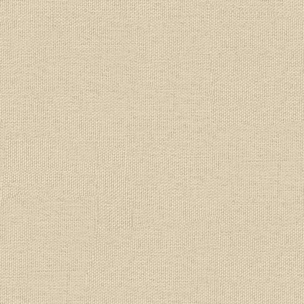 vidaXL Πολυθρόνα Ανακλινόμενη Ηλεκτρική Κρεμ Υφασμάτινη