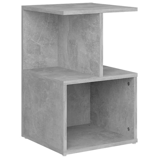 vidaXL Βοηθητικό Ντουλάπι Γκρι Σκυρ. 35 x 35 x 55 εκ. από Επεξ. Ξύλο