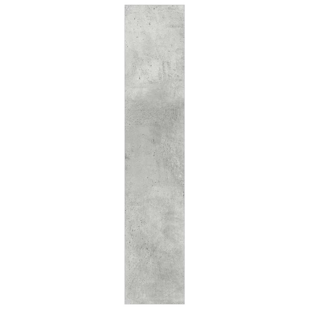 vidaXL Παπουτσοθήκες Τοίχου 2 τεμ. Γκρι Σκυρ. 60x18x90 εκ. Μοριοσανίδα