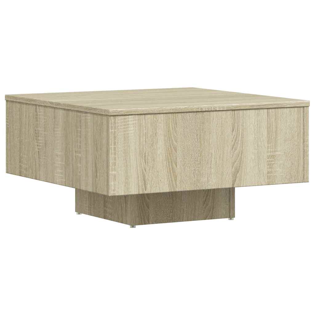 vidaXL Τραπεζάκι Σαλονιού Sonoma Δρυς 60 x 60 x 31,5 εκ. Επεξ. Ξύλο