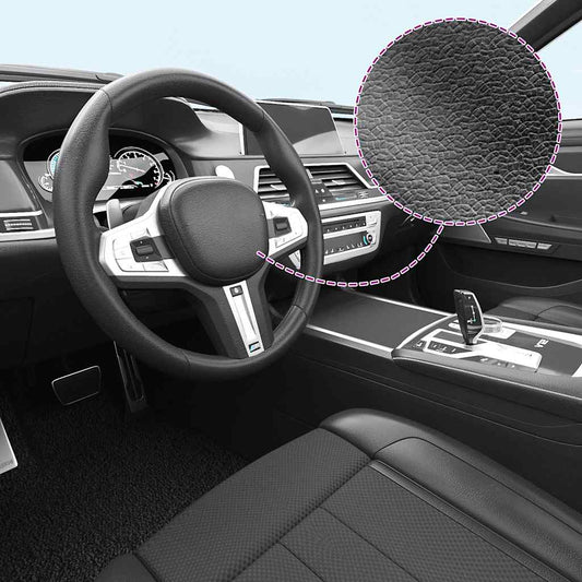 vidaXL Μεμβράνες Αυτοκινήτου 2 τεμ. Μαύρο Ματ 100x150 εκ. & 50x150 εκ.