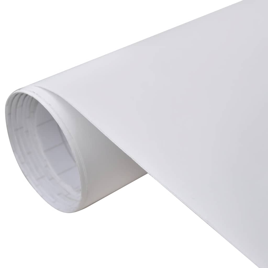 vidaXL Μεμβράνη Αυτοκινήτου Λευκό Ματ 100 x 150 εκ.
