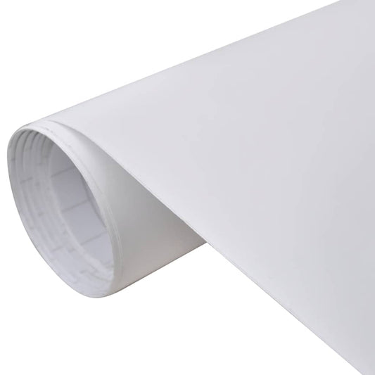 vidaXL Μεμβράνη Αυτοκινήτου Λευκό Ματ 100 x 150 εκ.