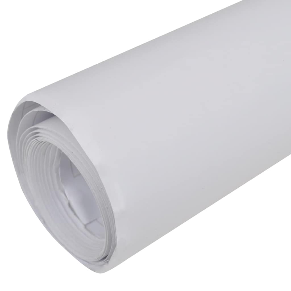 vidaXL Μεμβράνη Αυτοκινήτου Λευκό Ματ 100 x 150 εκ.