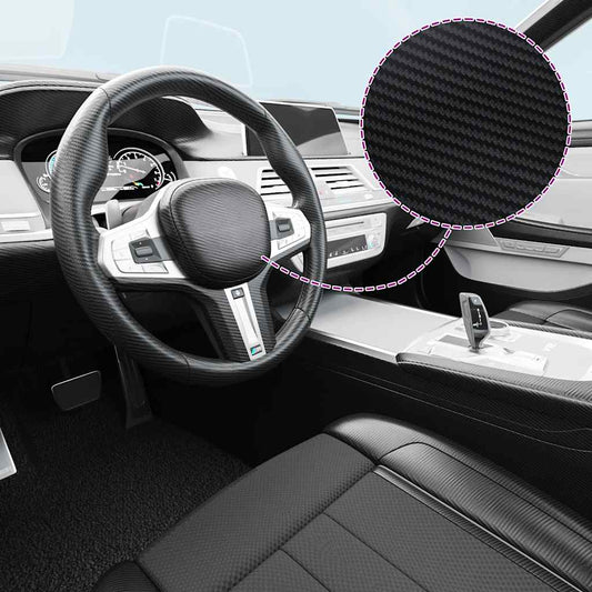 vidaXL Μεμβράνες Αυτοκινήτου 3D 2 τεμ. Μαύρες 100 x 150 εκ.