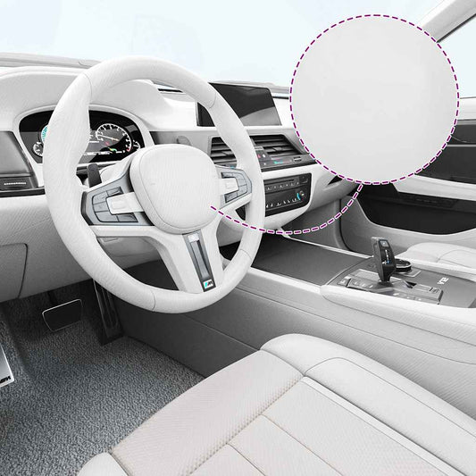 vidaXL Μεμβράνες Αυτοκινήτου 4D 2 τεμ. Λευκές 100x150 εκ. & 50x150 εκ.