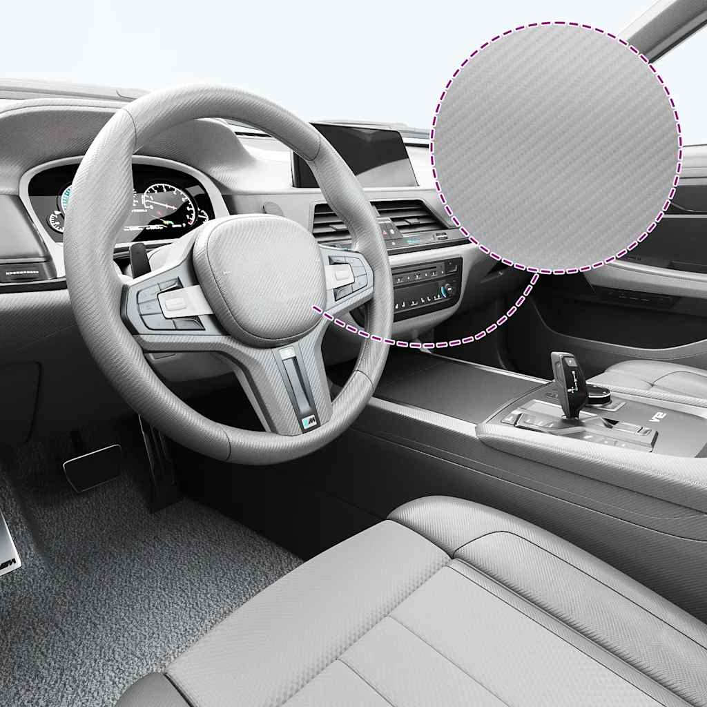 vidaXL Μεμβράνες Αυτοκινήτου 4D 2 τεμ. Ασημί 100x150 εκ. & 50x150 εκ.