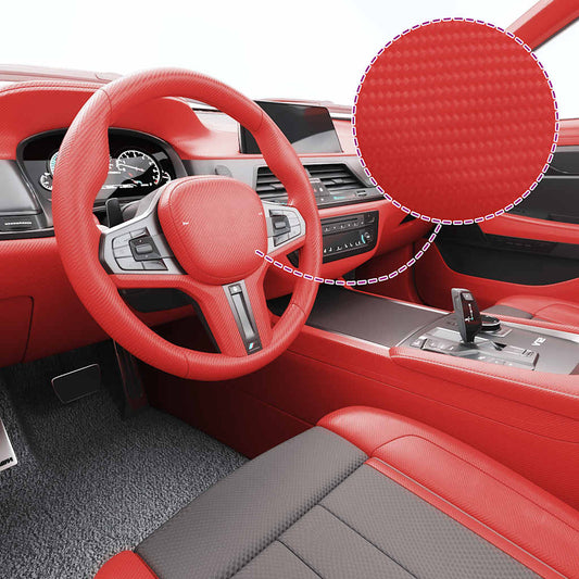 vidaXL Μεμβράνες Αυτοκινήτου 4D 2 τεμ. Κόκκινες 100x150 εκ & 50x150 εκ