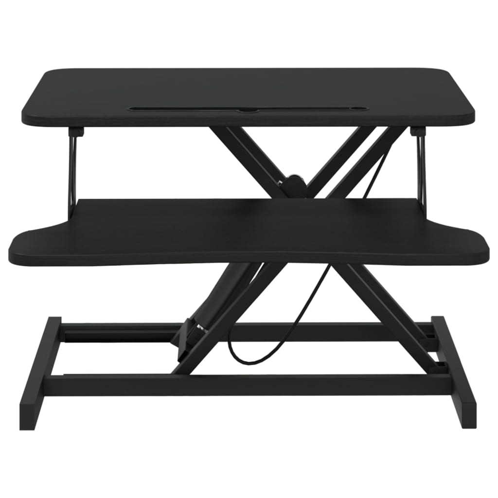 vidaXL Σταθμός Εργασίας Ρυθμιζόμενος 60x40x(13-41,5) εκ. Ατσάλι & Ξύλο