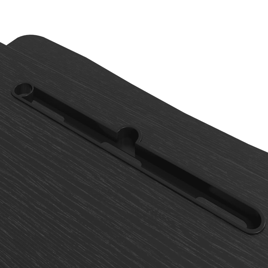 vidaXL Σταθμός Εργασίας Ρυθμιζόμενος 90x40x(13-50) εκ. Ατσάλι&Επ. Ξύλο