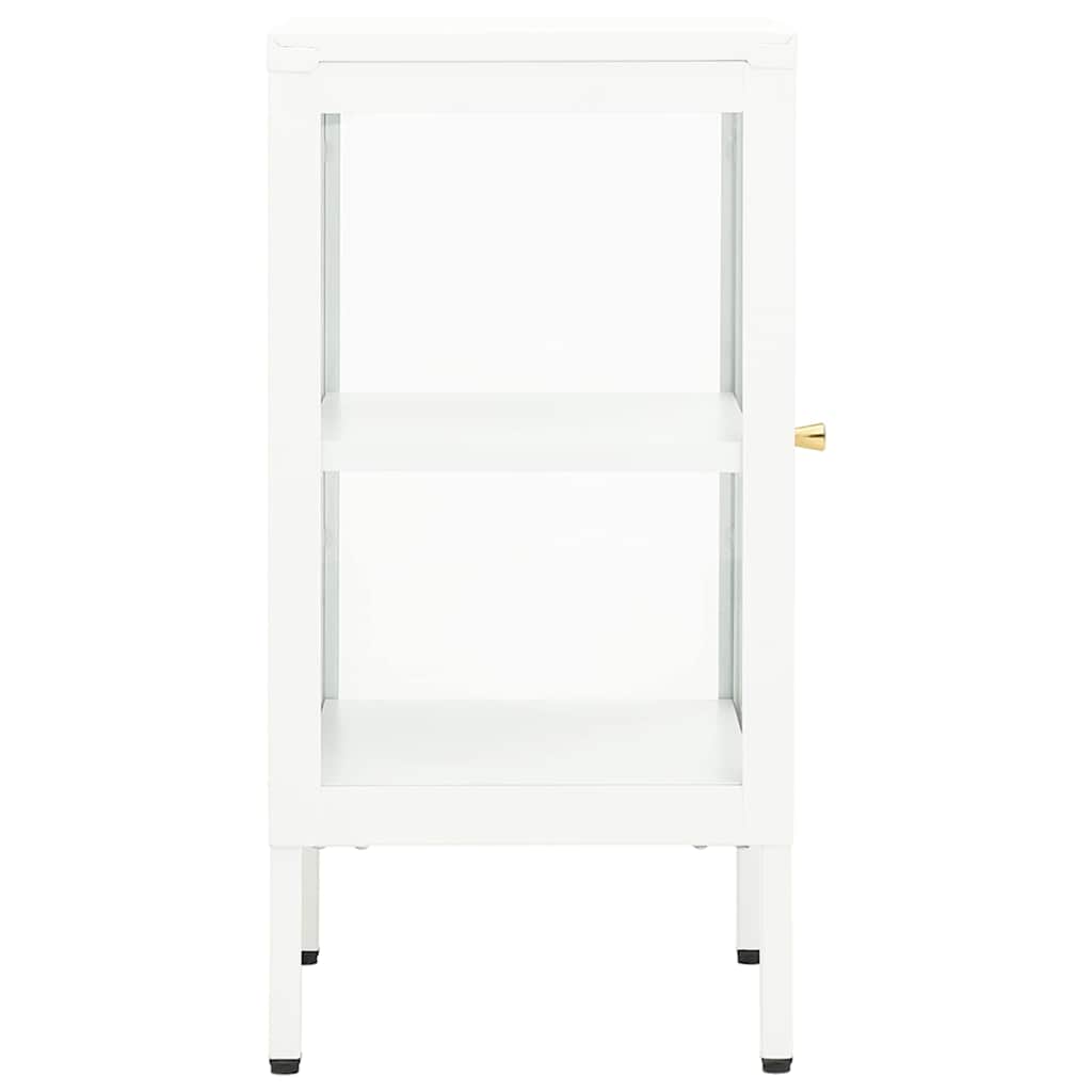 vidaXL Μπουφές 38 x 35 x 70 εκ. Μέταλλο και Γυαλί