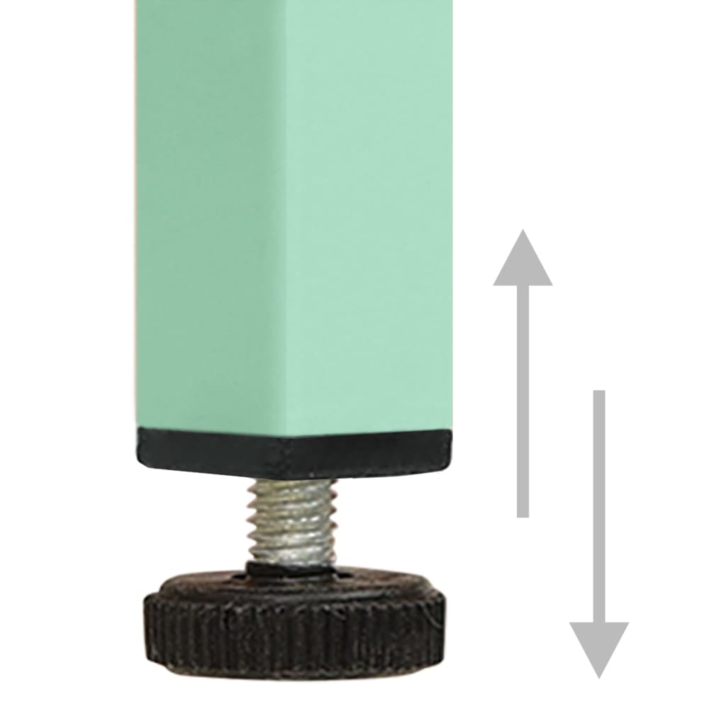 vidaXL Ντουλάπι Αποθήκευσης Xρώμα Mέντας 42,5x35x101,5 εκ. από Ατσάλι